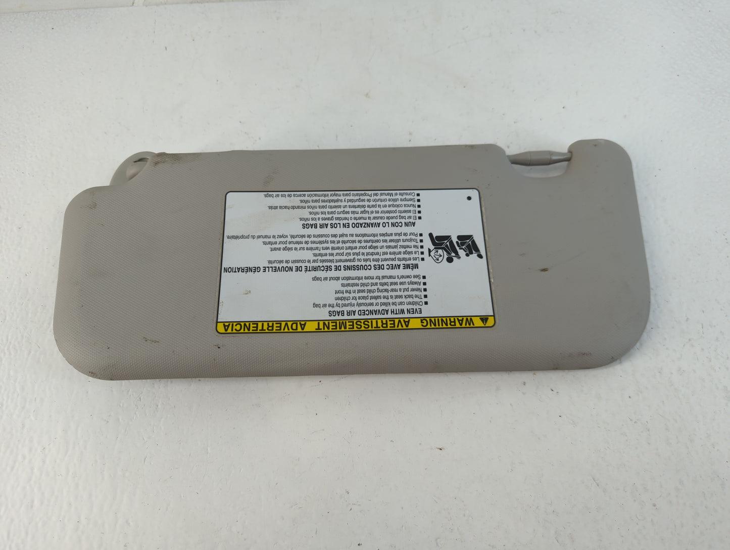 2017-2019 Toyota Corolla Sun Visor Shade Replacement Passenger Right Mirror Fits Fits 2017 2018 2019 OEM Used Auto Parts - O