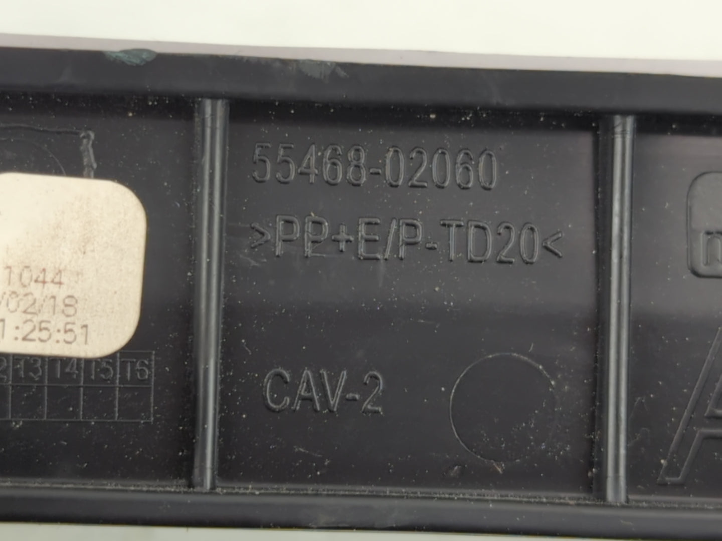 2017-2019 Toyota Corolla Climate Control Module Temperature AC/Heater Replacement P/N:55468-02060 Fits Fits 2017 2018 2019 O
