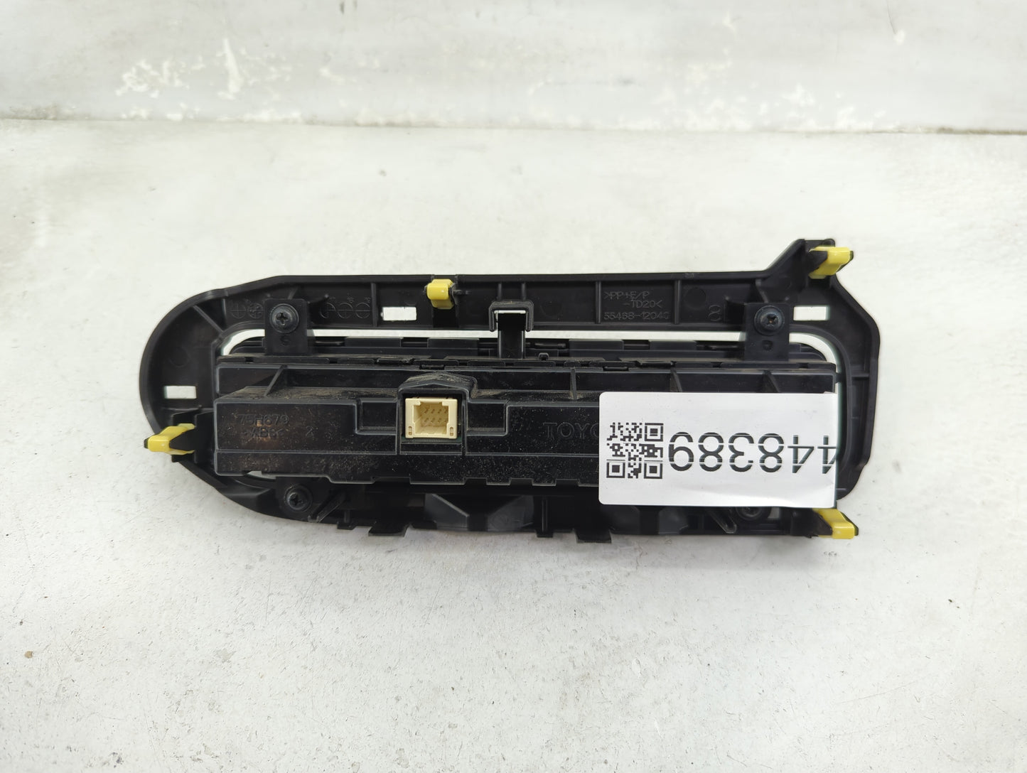 2017-2018 Toyota Corolla Im Climate Control Module Temperature AC/Heater Replacement P/N:55468-12040 Fits Fits 2016 2017 201