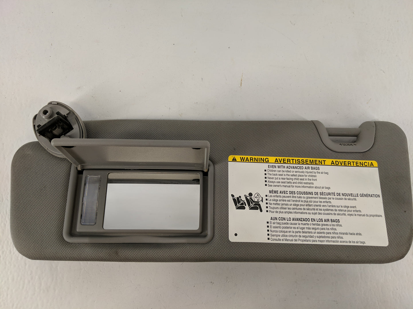 2014-2019 Toyota Highlander Sun Visor Shade Replacement Driver Left Mirror Fits Fits 2014 2015 2016 2017 2018 2019 OEM Used 