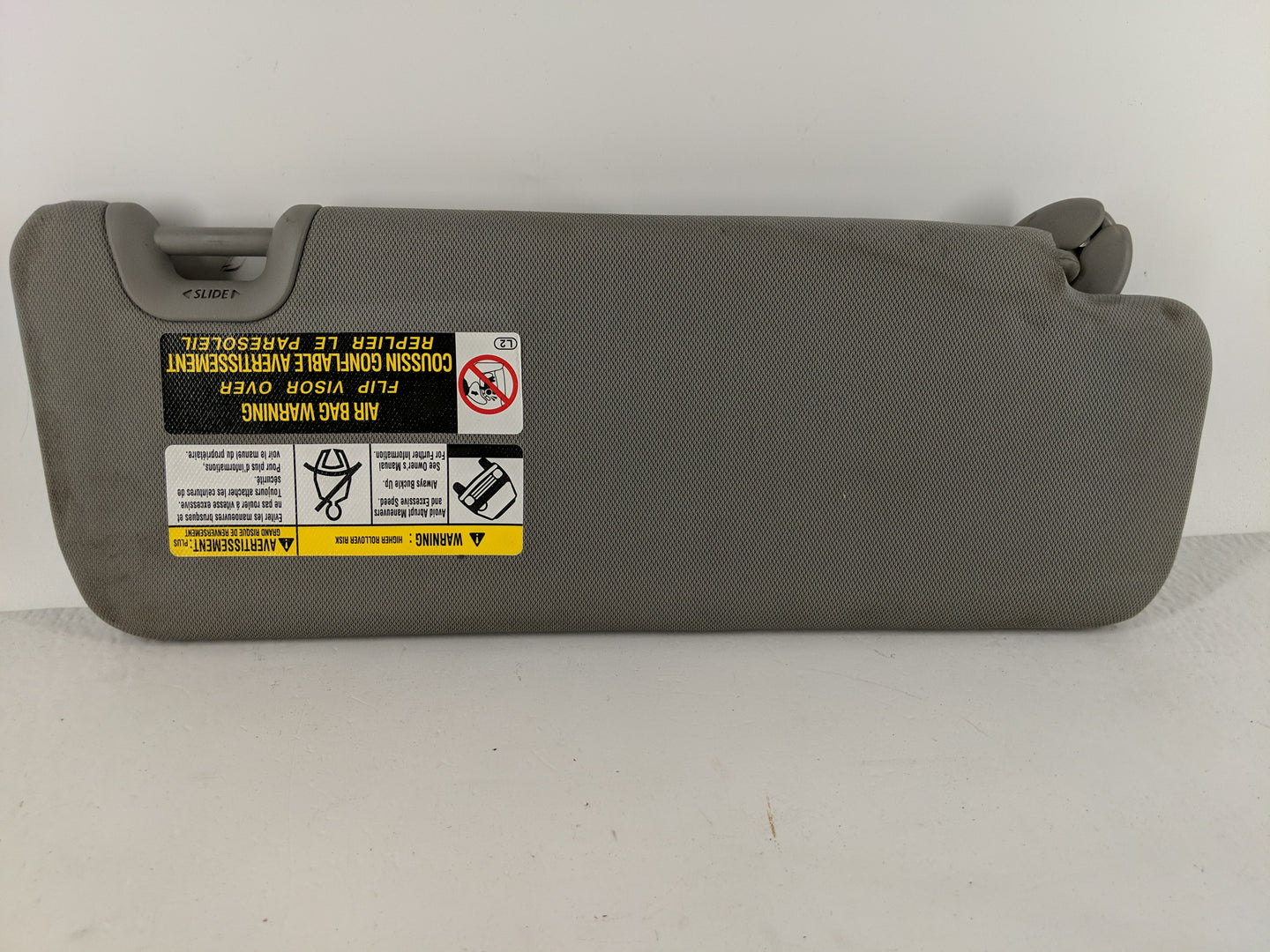 2014-2019 Toyota Highlander Sun Visor Shade Replacement Driver Left Mirror Fits Fits 2014 2015 2016 2017 2018 2019 OEM Used 