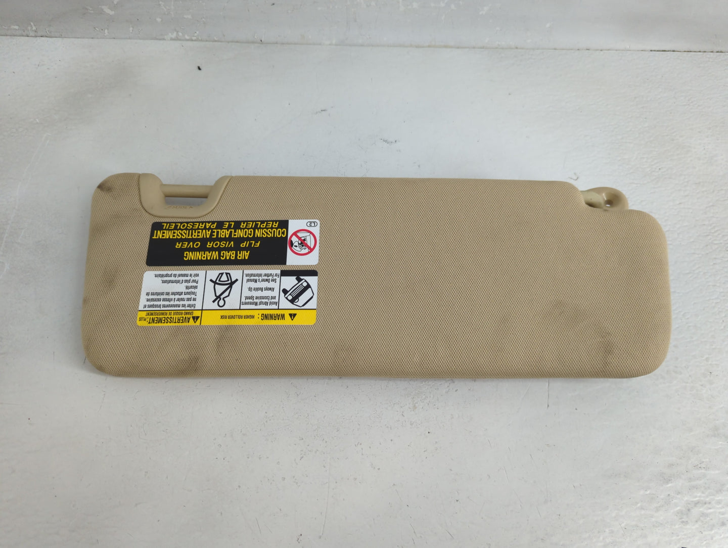 2014-2019 Toyota Highlander Sun Visor Shade Replacement Driver Left Mirror Fits Fits 2014 2015 2016 2017 2018 2019 OEM Used 