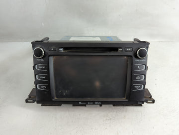 2017-2019 Toyota Highlander Radio AM FM Cd Player Receiver Replacement P/N:86140-0E240 Fits Fits 2017 2018 2019 OEM Used Aut