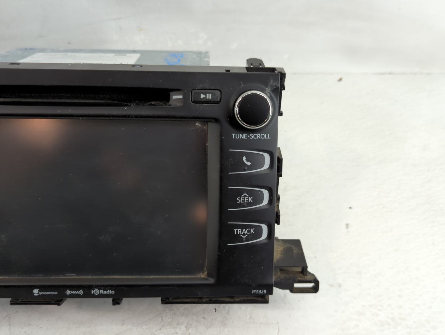 2017-2019 Toyota Highlander Radio AM FM Cd Player Receiver Replacement P/N:86140-0E240 Fits Fits 2017 2018 2019 OEM Used Aut