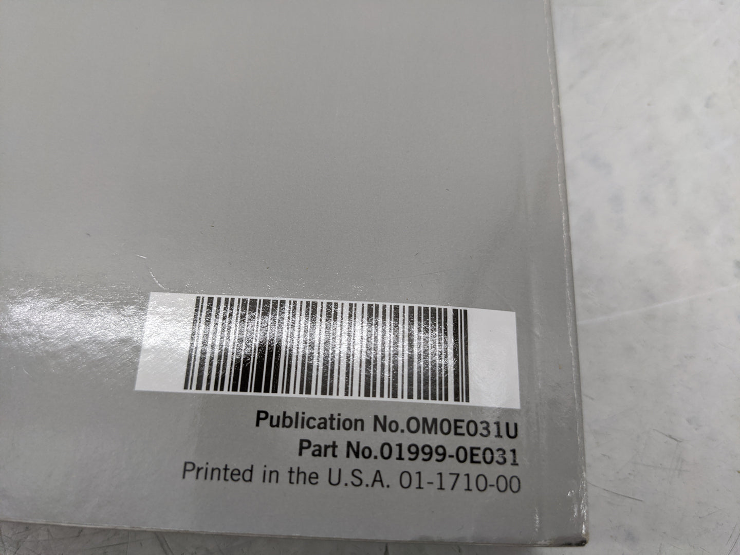 2018 Toyota Highlander Owners Manual Book Guide P/N:01999-0E031 OEM Used Auto Parts - Oemusedautoparts1.com