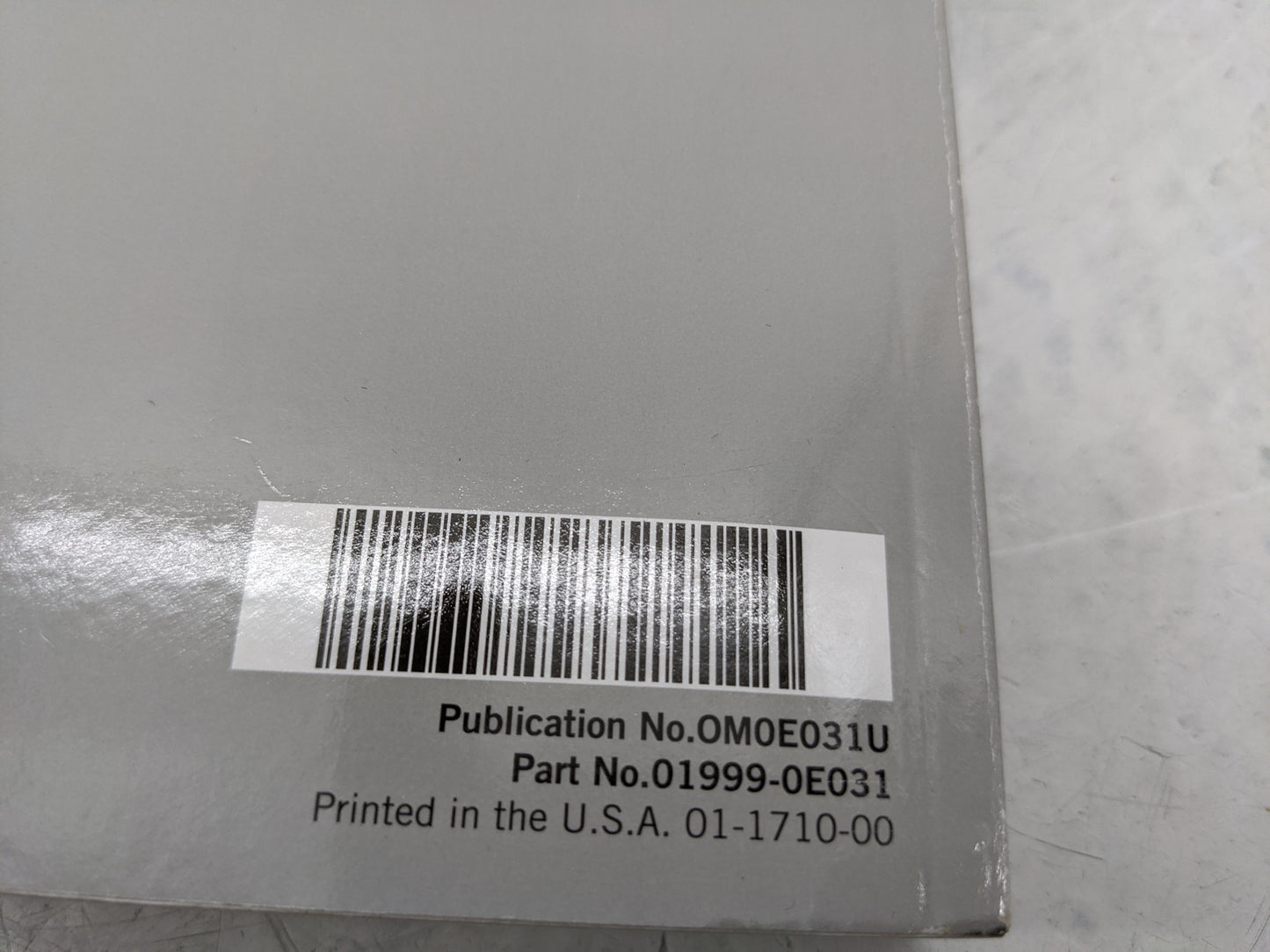 2018 Toyota Highlander Owners Manual Book Guide P/N:01999-0E031 OEM Used Auto Parts - Oemusedautoparts1.com