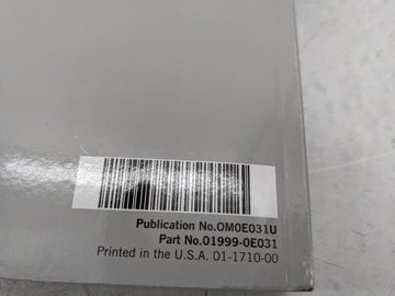 2018 Toyota Highlander Owners Manual Book Guide P/N:01999-0E031 OEM Used Auto Parts