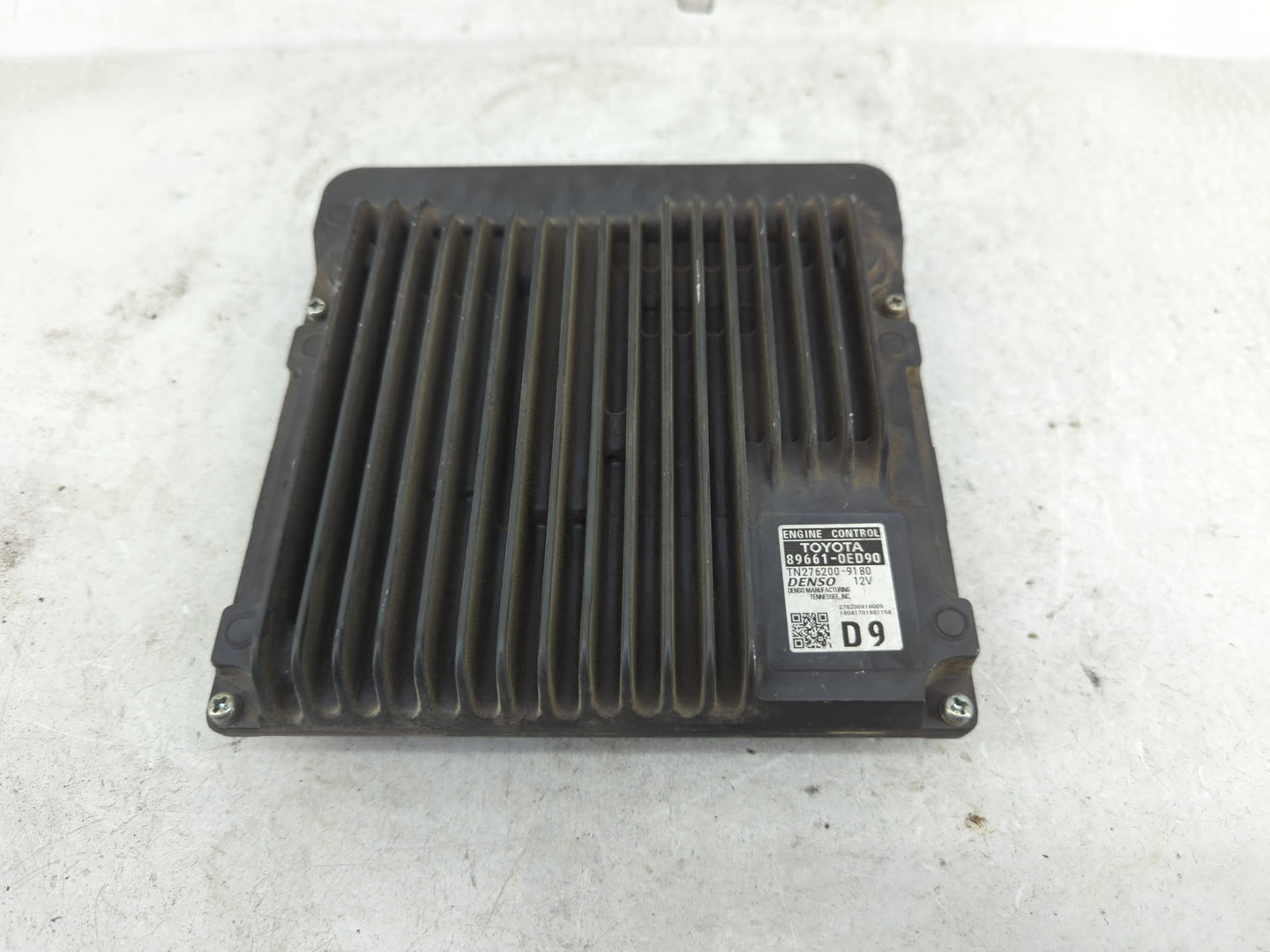 2017-2018 Toyota Highlander PCM Engine Control Computer ECU ECM PCU OEM P/N:TN276200-9180 89661-0ED90 Fits Fits 2017 2018 OE