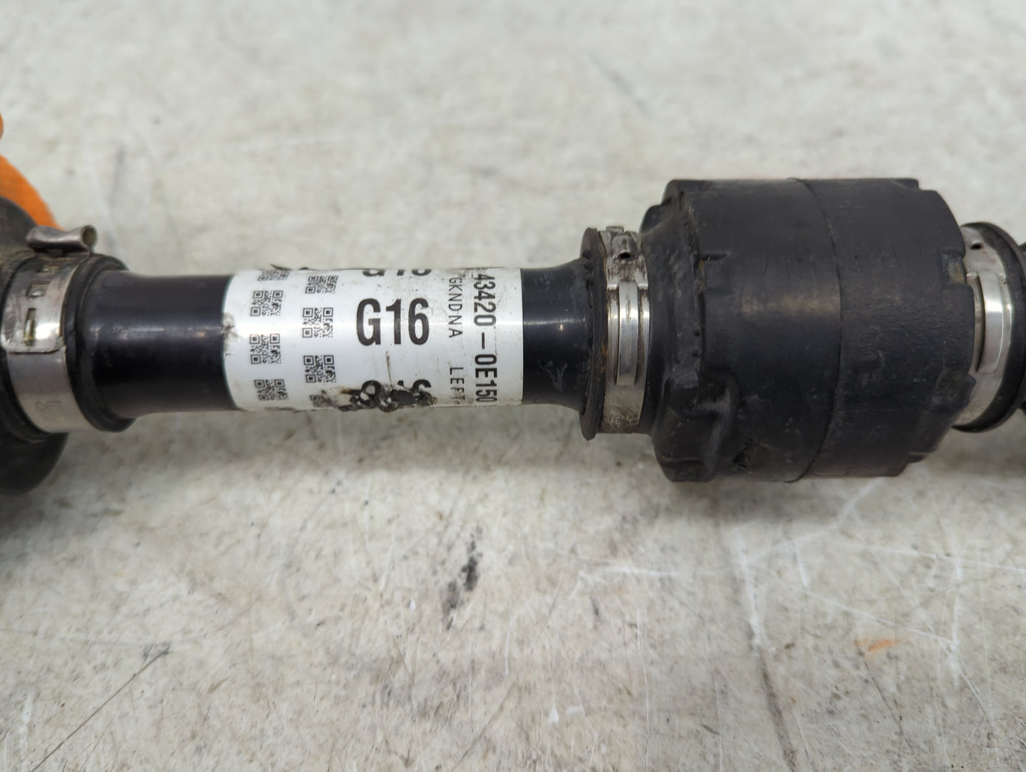 2017-2019 Toyota Highlander Axle Shaft Front Driver Cv C/v - Oemusedautoparts1.com