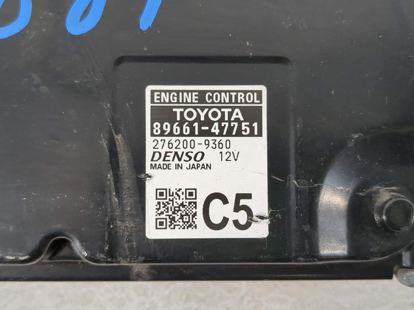 2017-2020 Toyota Prius PCM Engine Control Computer ECU ECM PCU OEM P/N:89661-47751 Fits Fits 2017 2018 2019 2020 OEM Used Au