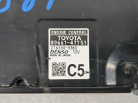 2017-2020 Toyota Prius PCM Engine Control Computer ECU ECM PCU OEM P/N:89661-47751 Fits Fits 2017 2018 2019 2020 OEM Used Au
