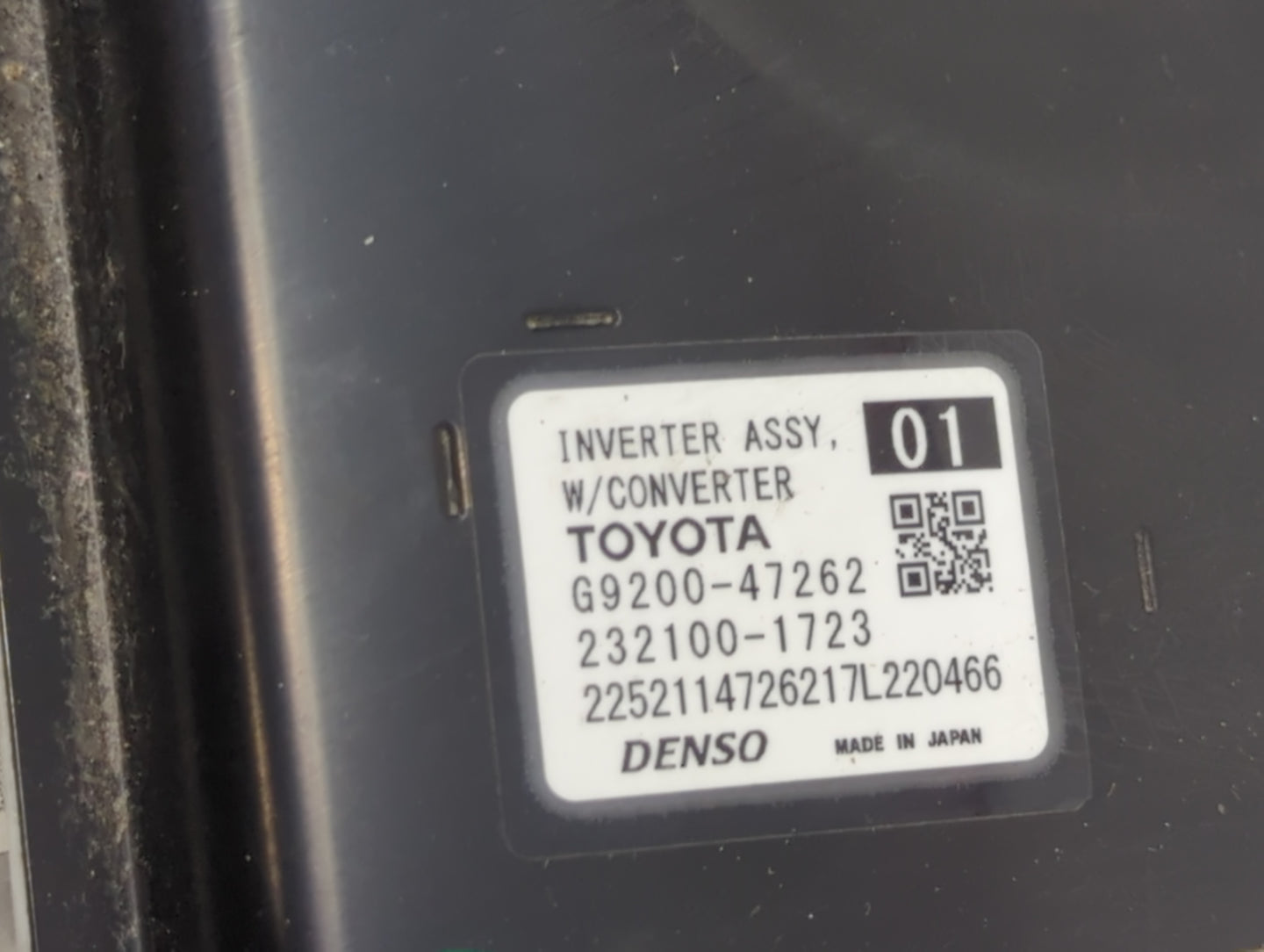 2017 Prius Ac Dc Power Control Module Accessory Computer Power Inverter - Oemusedautoparts1.com