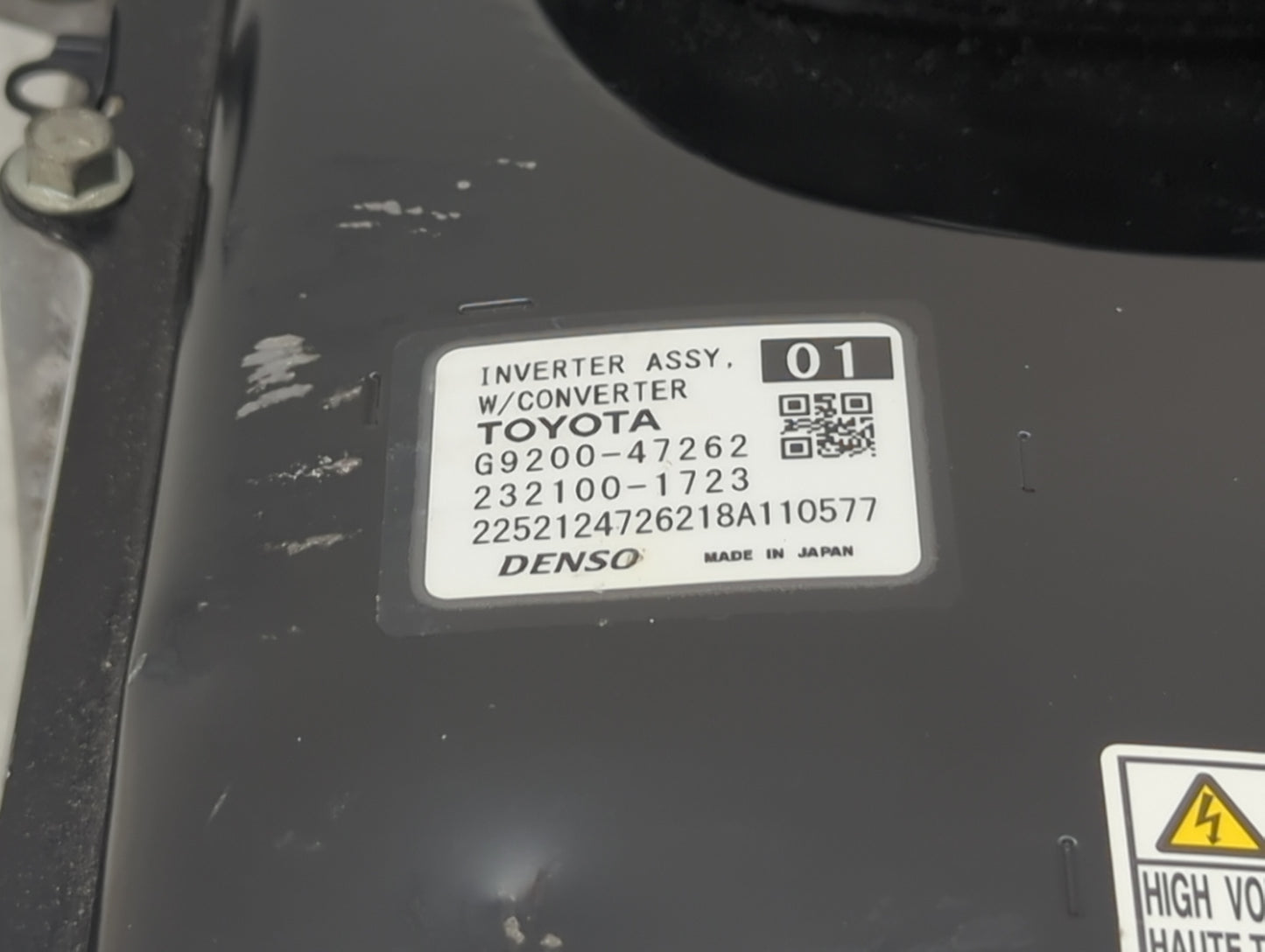 2017 Prius Ac Dc Power Control Module Accessory Computer Power Inverter - Oemusedautoparts1.com