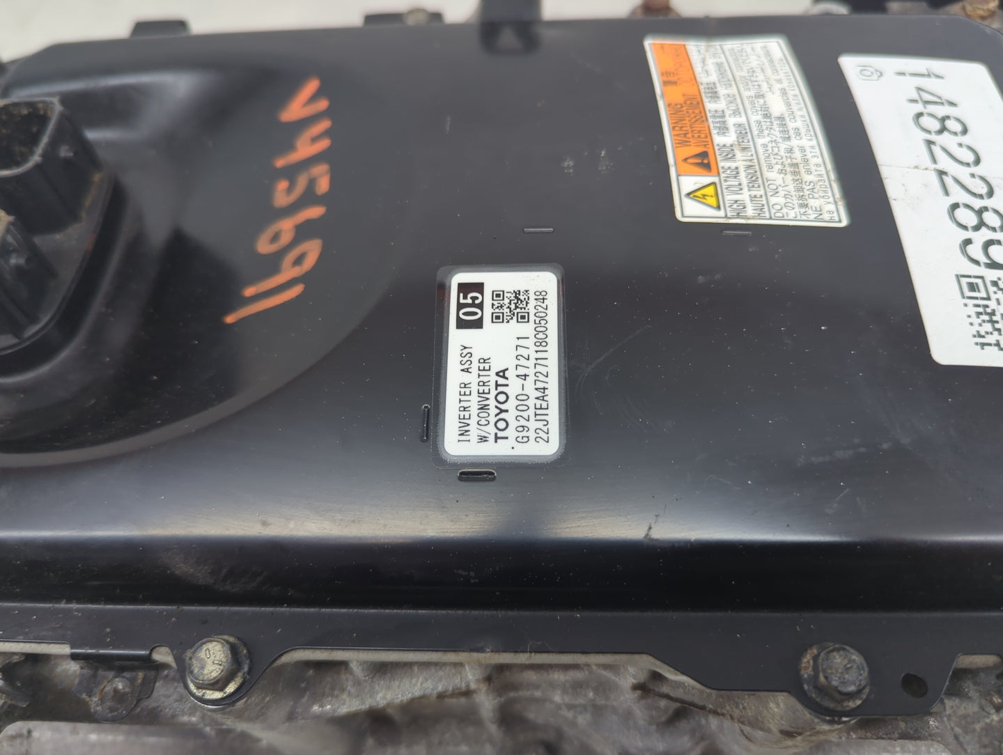 2017-2022 Toyota Prius Hybrid DC Synergy Drive Power Inverter P/N:G9200-47271 22JTEA47271180050248 Fits OEM Used Auto Parts 
