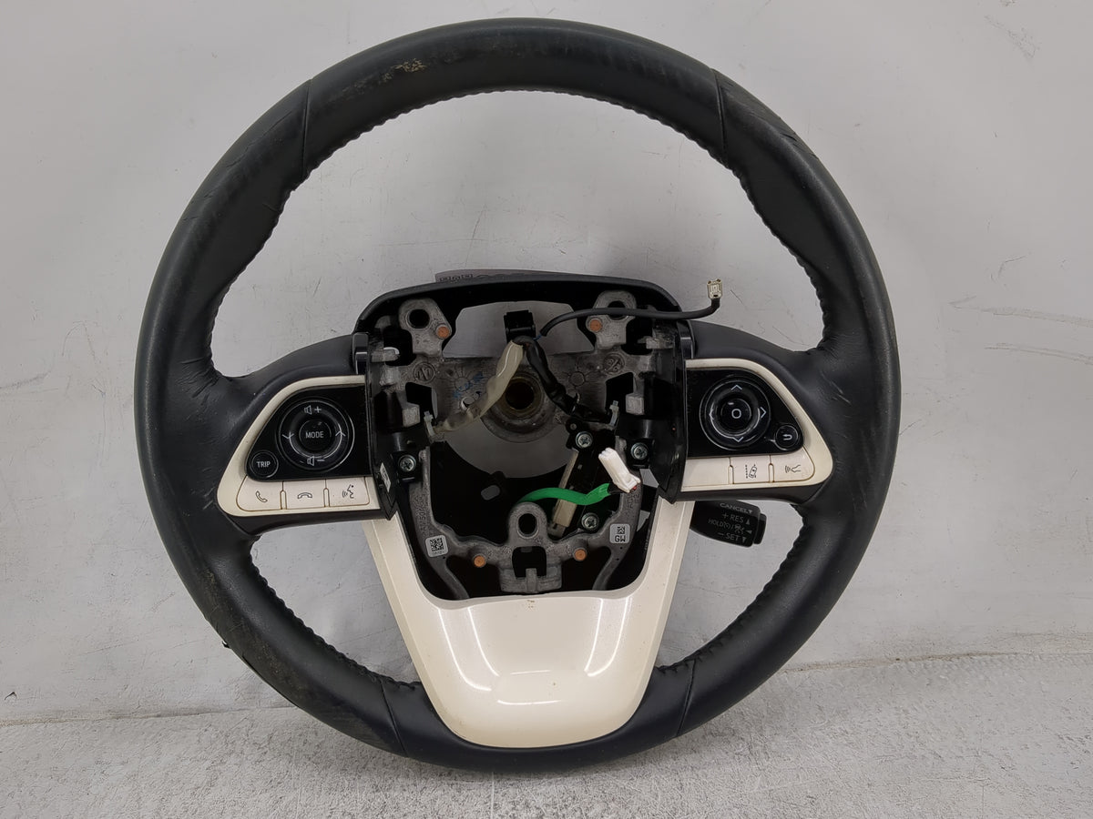 2018 Toyota Prius Steering Wheel Oem Black - Oemusedautoparts1.com