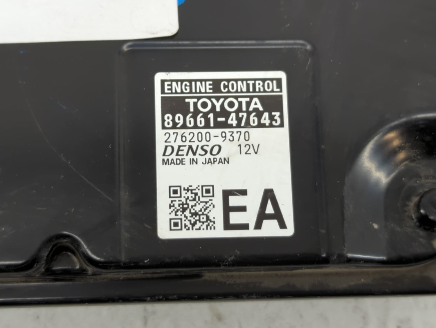 2017-2018 Toyota Prius PCM Engine Control Computer ECU ECM PCU OEM P/N:89661-47643 89661-47642 Fits Fits 2017 2018 OEM Used 