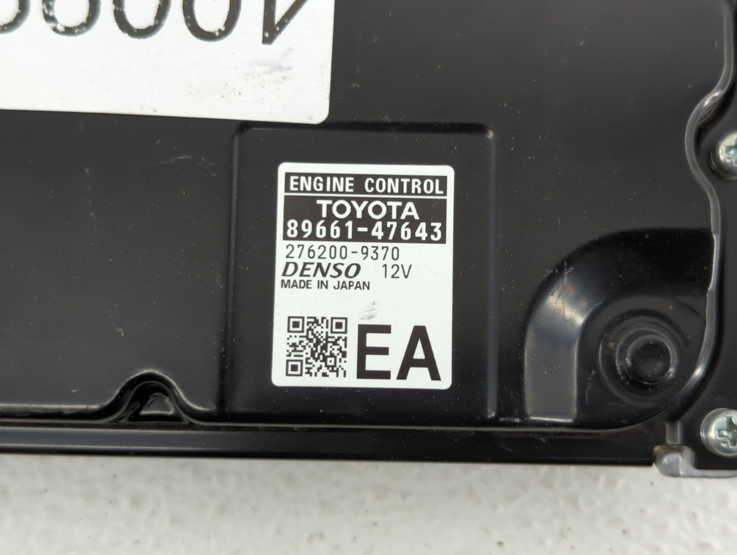 2017-2018 Toyota Prius PCM Engine Control Computer ECU ECM PCU OEM P/N:89661-47643 89661-47642 Fits Fits 2017 2018 OEM Used 