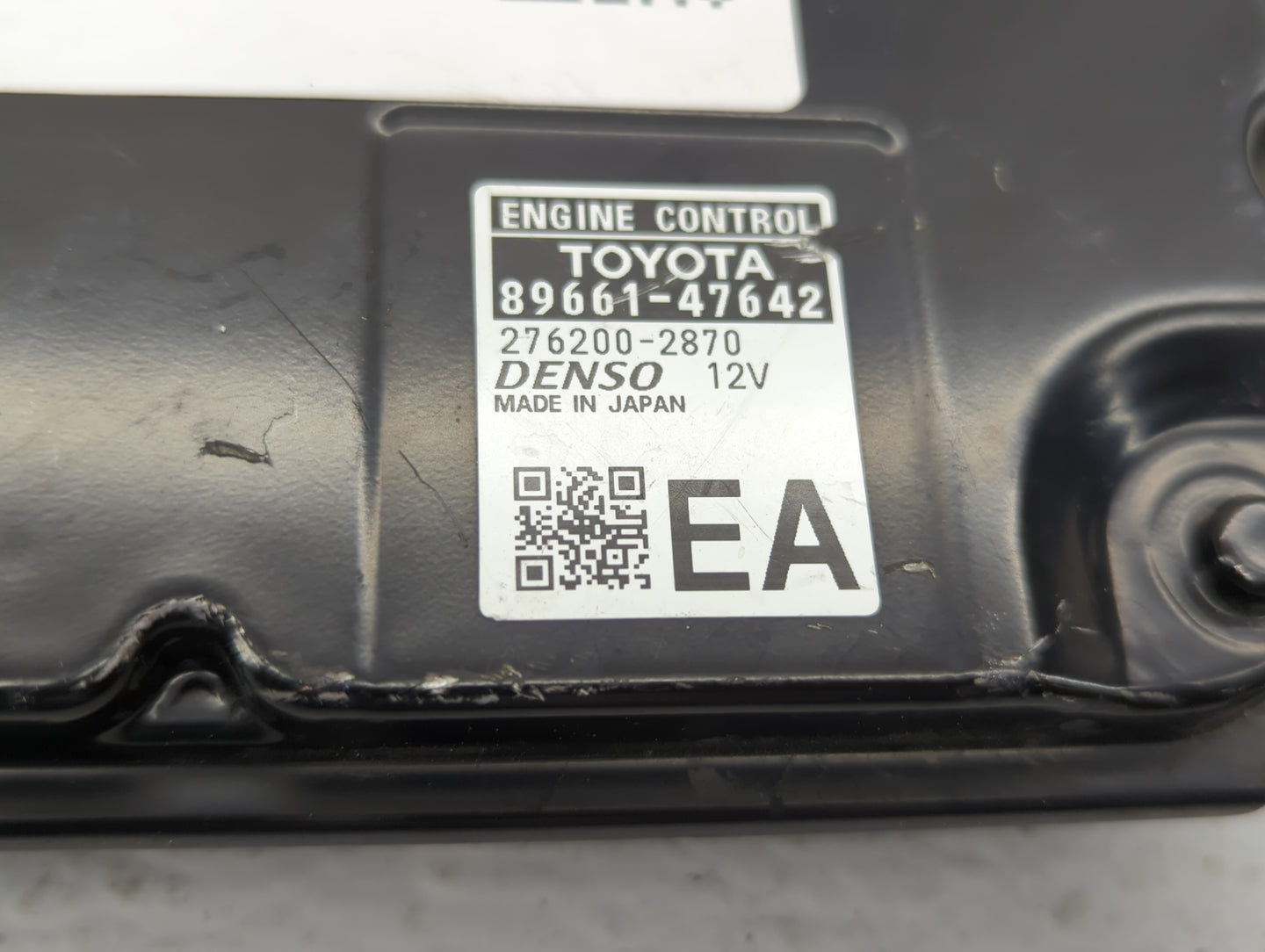 2017-2018 Toyota Prius PCM Engine Control Computer ECU ECM PCU OEM P/N:89661-47643 89661-47642 Fits Fits 2017 2018 OEM Used 