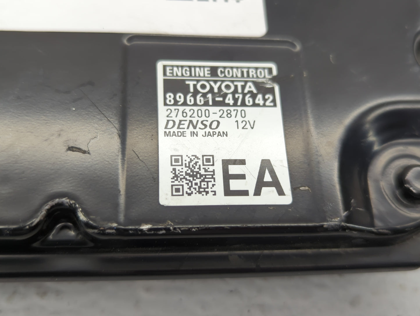 2017-2018 Toyota Prius PCM Engine Control Computer ECU ECM PCU OEM P/N:89661-47643 89661-47642 Fits Fits 2017 2018 OEM Used 