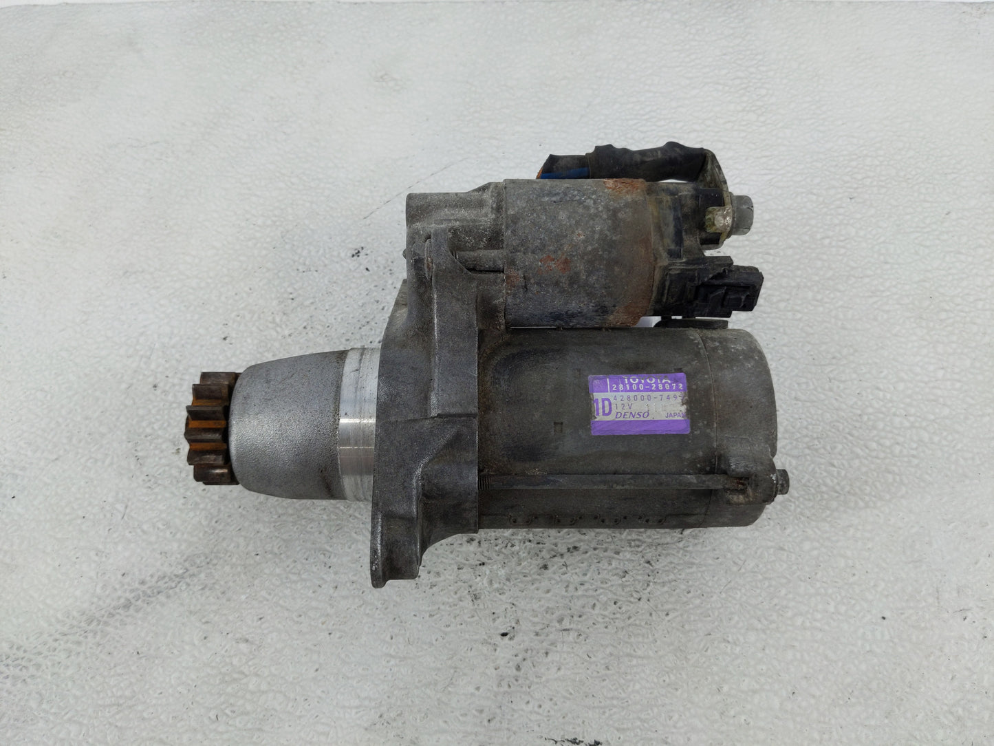 2009-2018 Toyota Rav4 Car Starter Motor Solenoid OEM P/N:28100-28072 428000-5880 Fits OEM Used Auto Parts - Oemusedautoparts