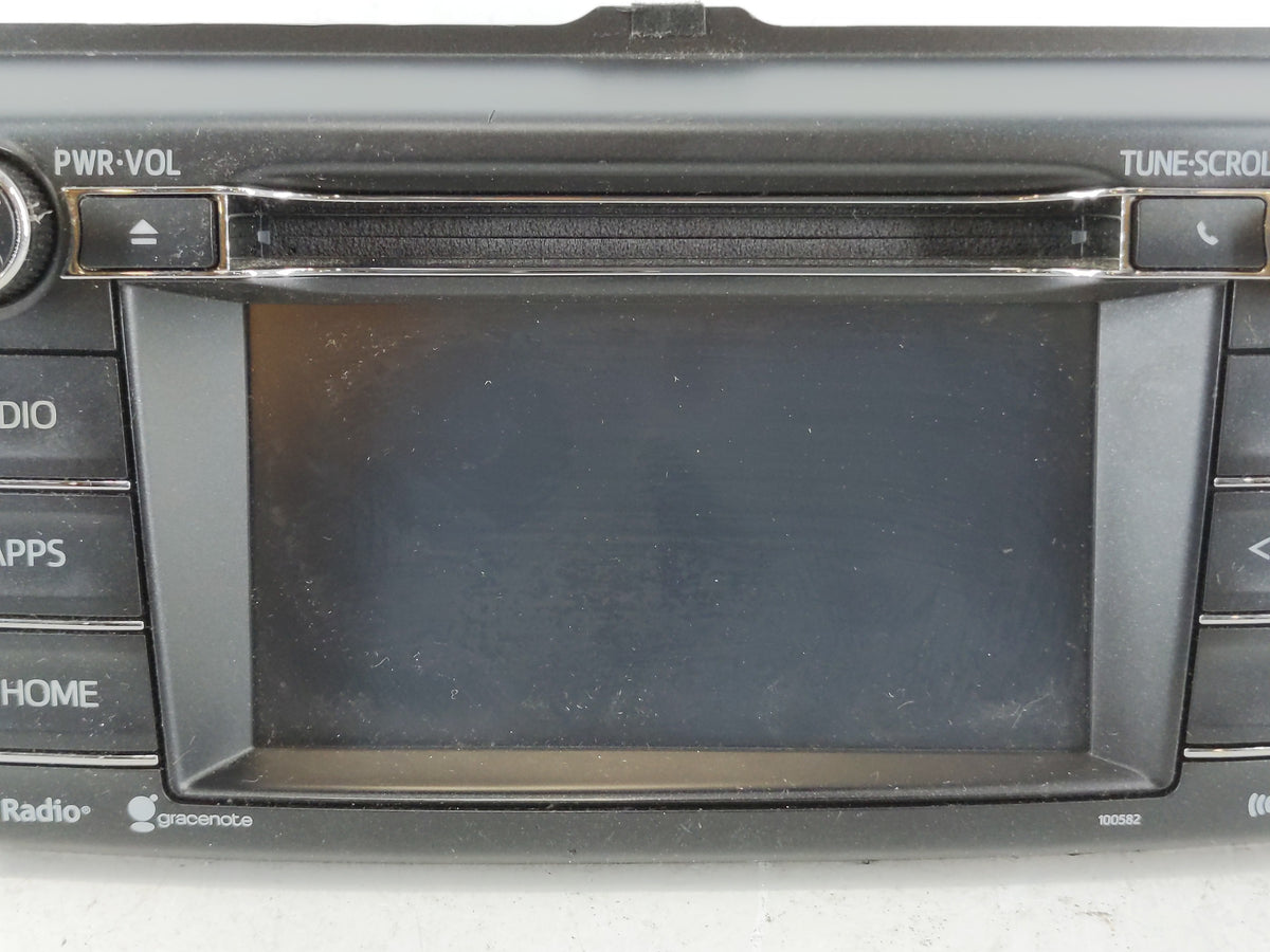 2016-2018 Toyota Rav4 Radio AM FM Cd Player Receiver Replacement P/N:86140-0R180 Fits 2016 2017 2018 OEM Used Auto Parts - O