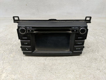 2016-2018 Toyota Rav4 Radio AM FM Cd Player Receiver Replacement P/N:86140-0R170 Fits Fits 2016 2017 2018 OEM Used Auto Part