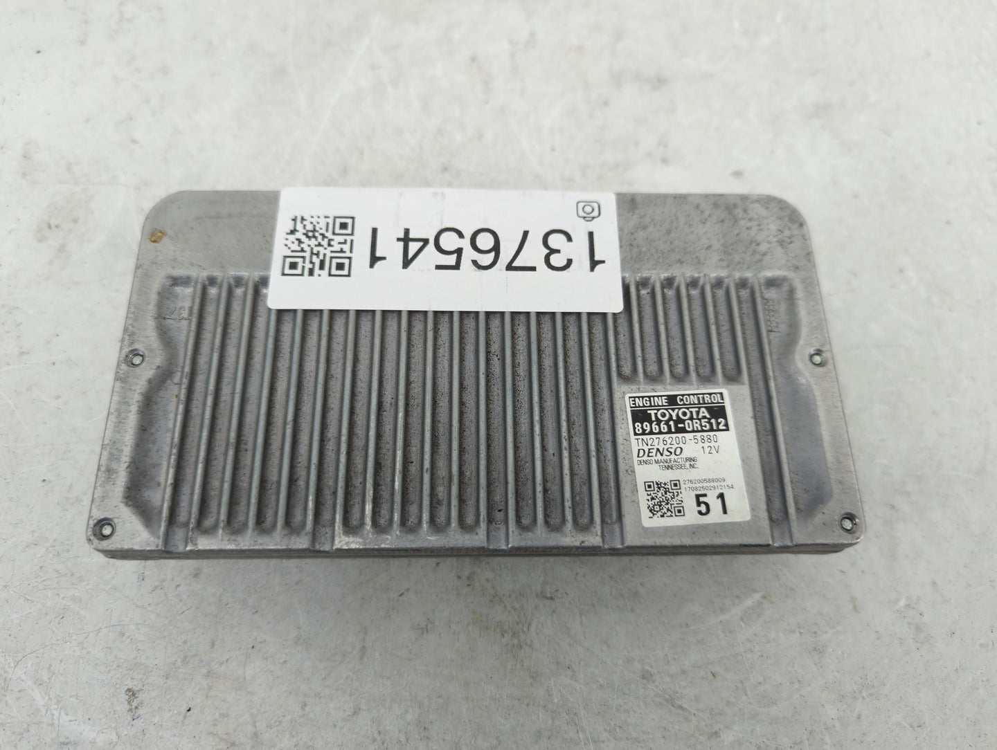 2016-2018 Toyota Rav4 PCM Engine Control Computer ECU ECM PCU OEM P/N:TN275200-5880 89661-0R512 Fits Fits 2016 2017 2018 OEM