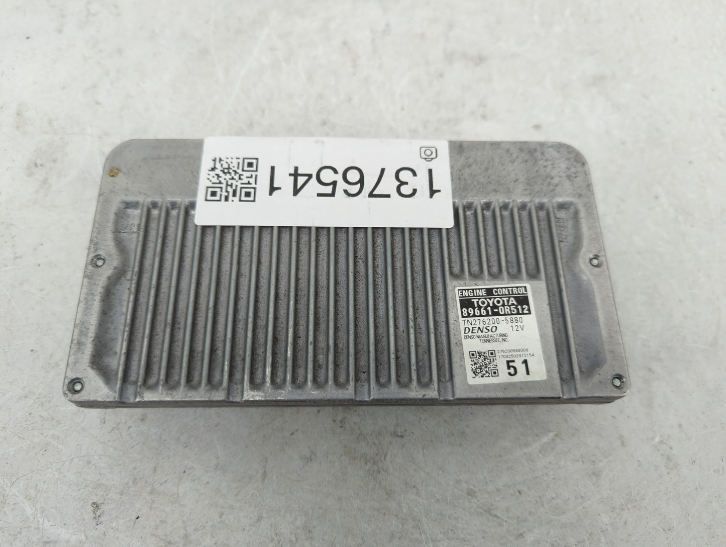 2016-2018 Toyota Rav4 PCM Engine Control Computer ECU ECM PCU OEM P/N:TN275200-5880 89661-0R512 Fits Fits 2016 2017 2018 OEM