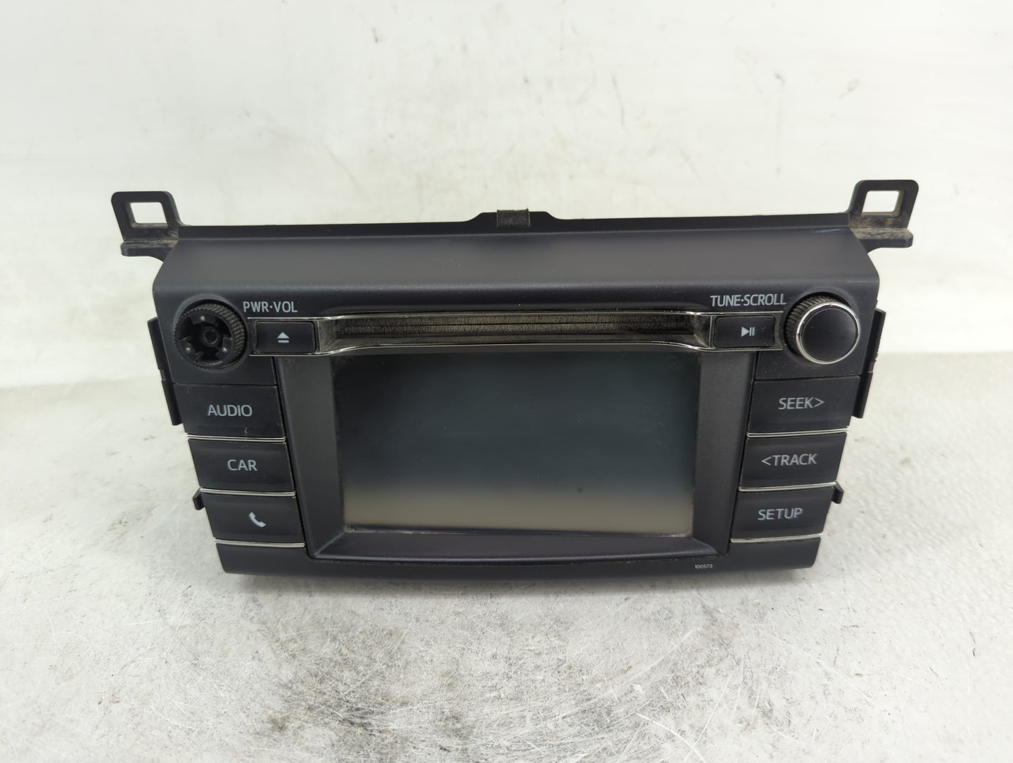 2016-2018 Toyota Rav4 Radio AM FM Cd Player Receiver Replacement P/N:86140-42110 Fits Fits 2016 2017 2018 OEM Used Auto Part