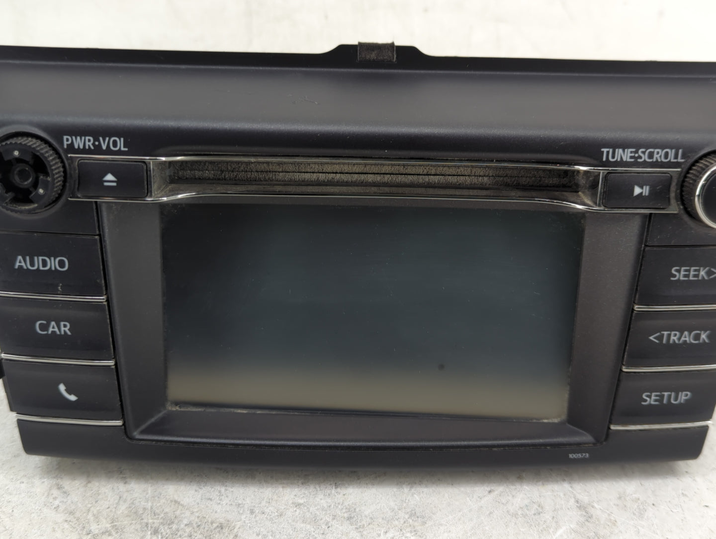 2016-2018 Toyota Rav4 Radio AM FM Cd Player Receiver Replacement P/N:86140-42110 Fits Fits 2016 2017 2018 OEM Used Auto Part