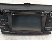 2016-2018 Toyota Rav4 Radio AM FM Cd Player Receiver Replacement P/N:86140-42110 Fits Fits 2016 2017 2018 OEM Used Auto Part