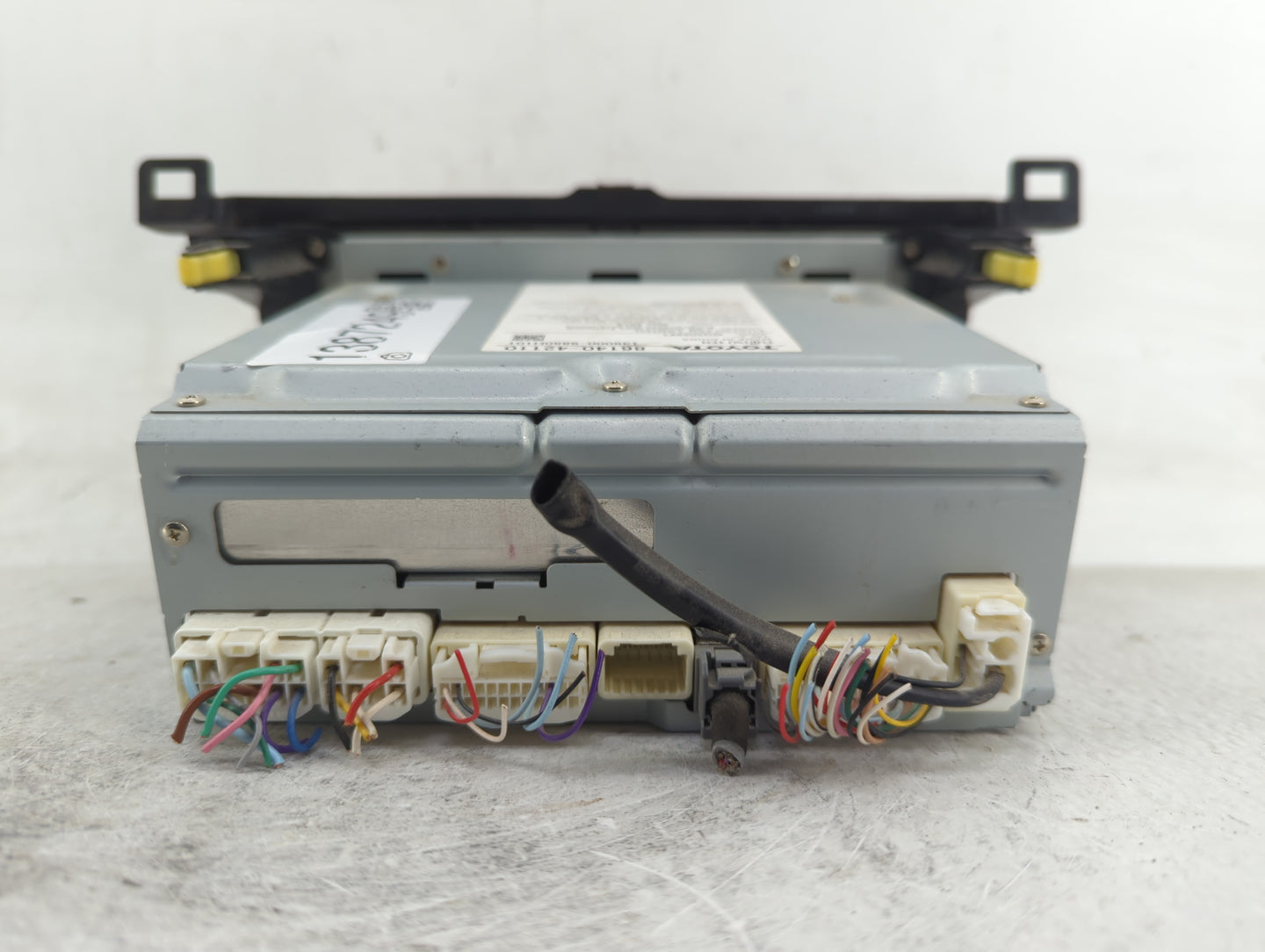 2016-2018 Toyota Rav4 Radio AM FM Cd Player Receiver Replacement P/N:86140-42110 Fits Fits 2016 2017 2018 OEM Used Auto Part