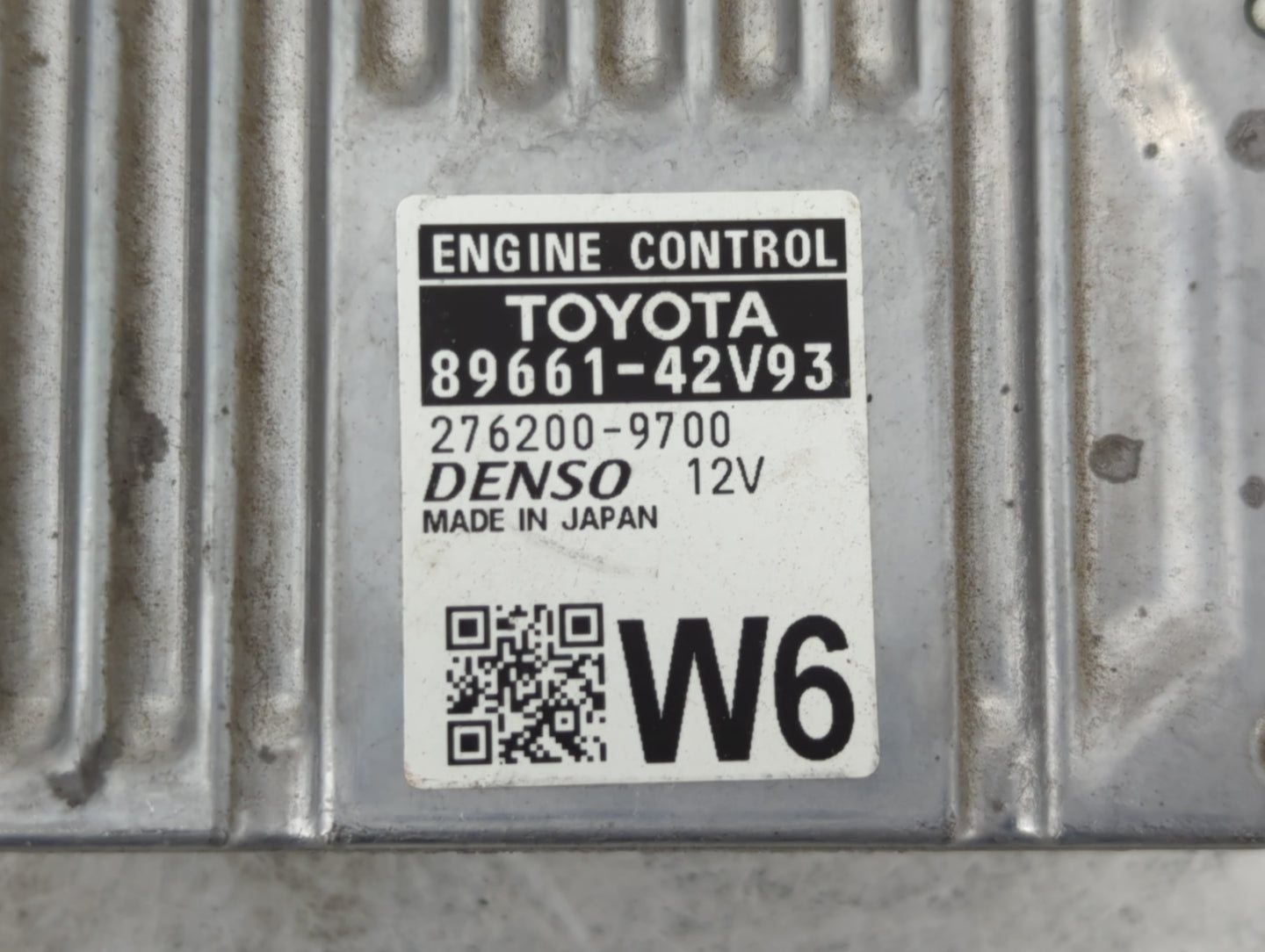 2016-2018 Toyota Rav4 PCM Engine Control Computer ECU ECM PCU OEM P/N:89661-42V93 Fits Fits 2016 2017 2018 OEM Used Auto Par