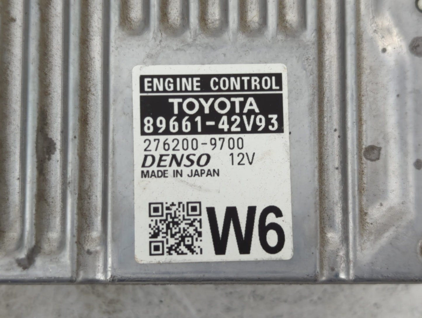 2016-2018 Toyota Rav4 PCM Engine Control Computer ECU ECM PCU OEM P/N:89661-42V93 Fits Fits 2016 2017 2018 OEM Used Auto Par