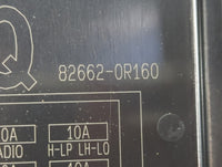 2013-2018 Toyota Rav4 Fusebox Fuse Box Panel Relay Module P/N:82662-0R160 Fits Fits 2013 2014 2015 2016 2017 2018 2019 2020 