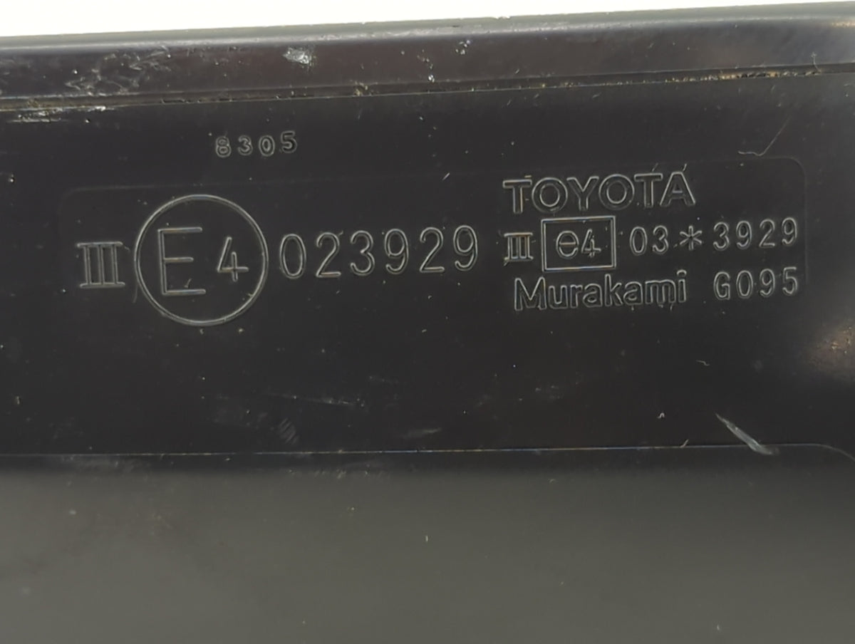 2018 Toyota Rav4 Driver Side View Mirror - Left Door Mirror OEM Used - Oemusedautoparts1.com