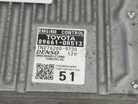 2016-2018 Toyota Rav4 PCM Engine Control Computer ECU ECM PCU OEM P/N:89661-0R513 TN276200-9720 Fits Fits 2016 2017 2018 OEM