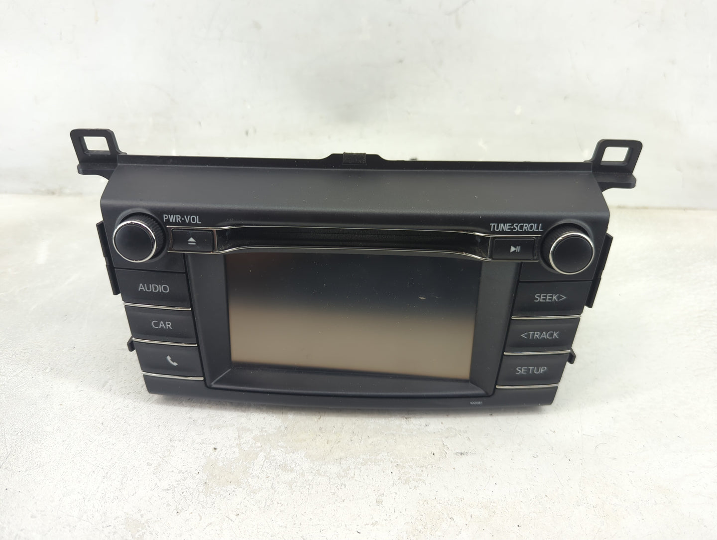 2016-2018 Toyota Rav4 Radio AM FM Cd Player Receiver Replacement P/N:86140-0R170 Fits Fits 2016 2017 2018 OEM Used Auto Part
