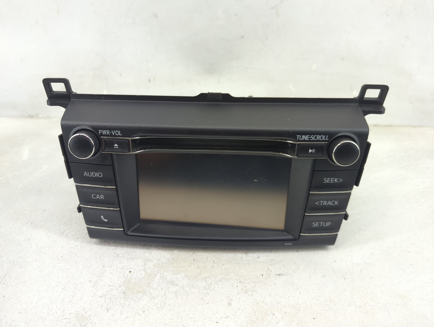 2016-2018 Toyota Rav4 Radio AM FM Cd Player Receiver Replacement P/N:86140-0R170 Fits Fits 2016 2017 2018 OEM Used Auto Part