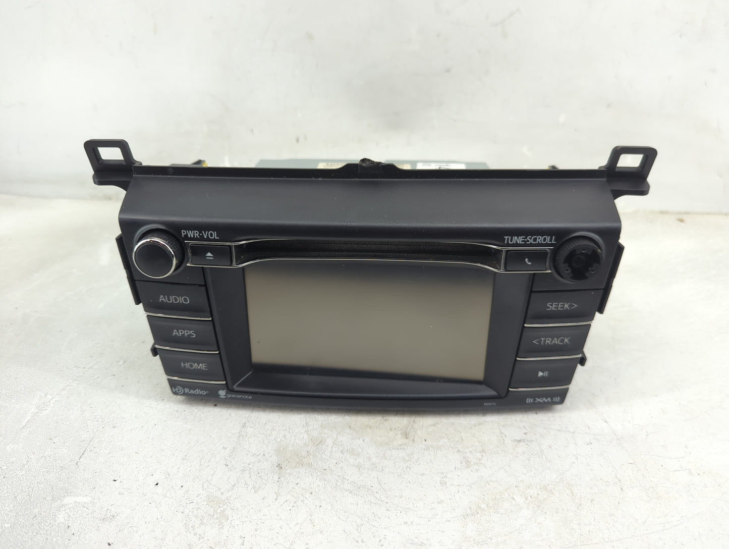 2016-2018 Toyota Rav4 Radio AM FM Cd Player Receiver Replacement P/N:86140-42460 86180-35050 Fits Fits 2016 2017 2018 OEM Us