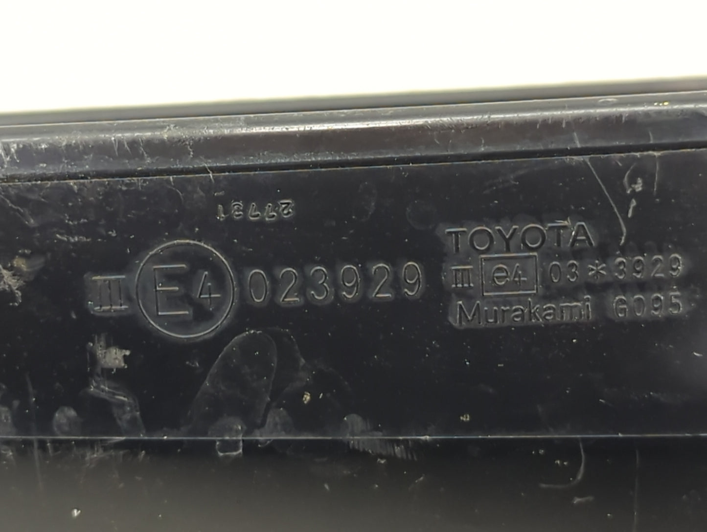 2015-2018 Toyota Rav4 Driver Side View Mirror - Left Door Mirror OEM Used - Oemusedautoparts1.com