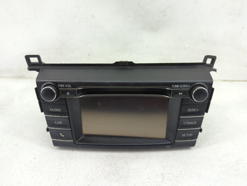 2016-2018 Toyota Rav4 Radio AM FM Cd Player Receiver Replacement P/N:86140-0R170 138000-9850G101 Fits Fits 2016 2017 2018 OE