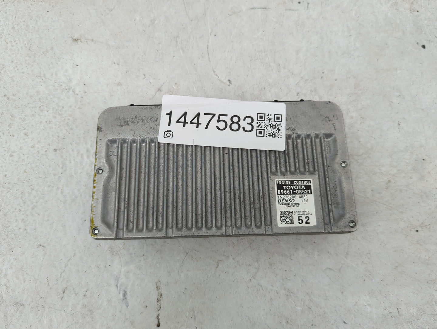 2016-2018 Toyota Rav4 PCM Engine Control Computer ECU ECM PCU OEM P/N:89661-0R521 TN276200-4080 Fits Fits 2016 2017 2018 OEM
