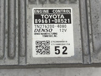 2016-2018 Toyota Rav4 PCM Engine Control Computer ECU ECM PCU OEM P/N:89661-0R521 TN276200-4080 Fits Fits 2016 2017 2018 OEM