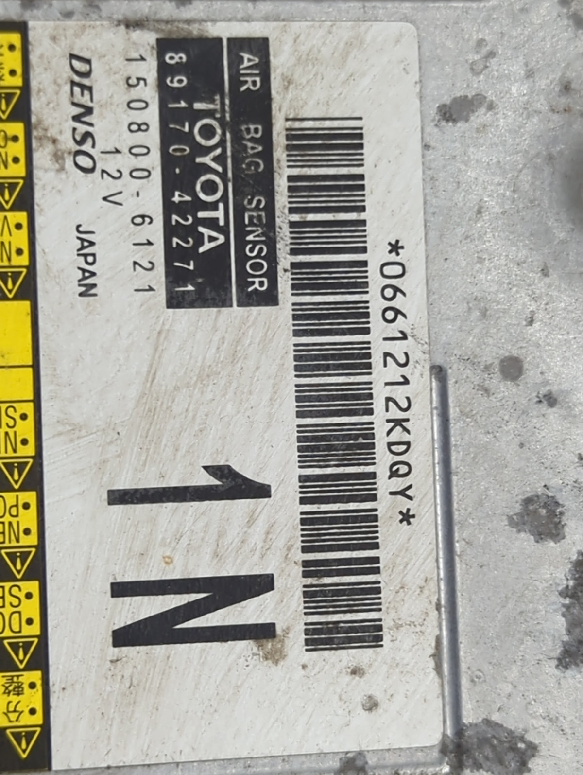 2018 Toyota Rav4 Safety Restraint Srs Airbag Control Module - Oemusedautoparts1.com