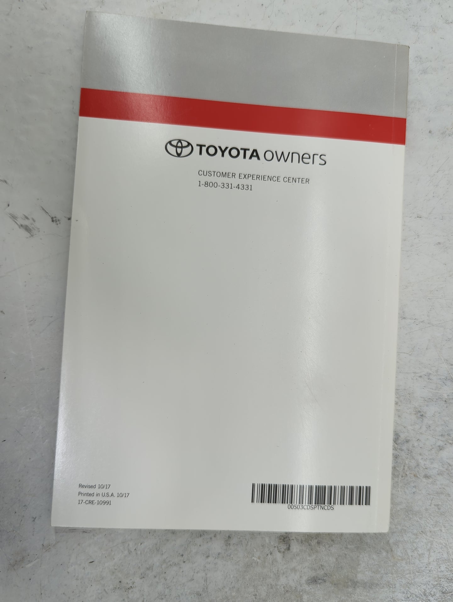 2018 Toyota Rav4 Owners Manual Book Guide P/N:OM0R014U 01999-0R014 OEM Used Auto Parts - Oemusedautoparts1.com