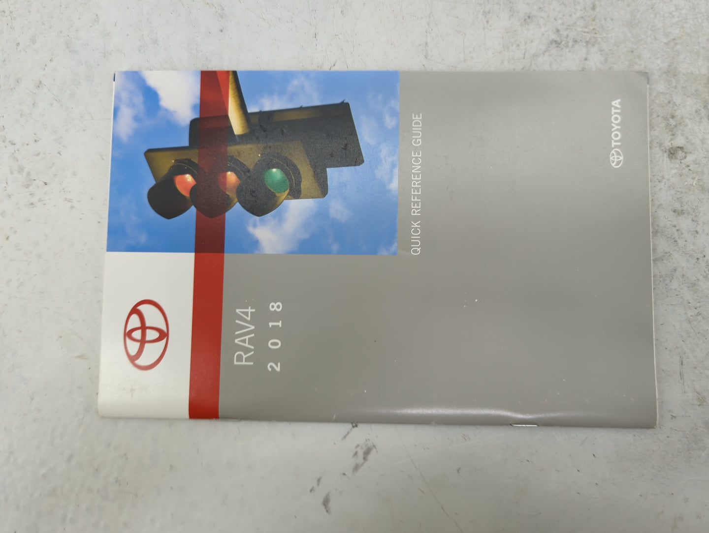 2018 Toyota Rav4 Owners Manual Book Guide P/N:OM0R014U 01999-0R014 OEM Used Auto Parts - Oemusedautoparts1.com