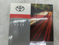 2018 Toyota Rav4 Owners Manual Book Guide P/N:01999-0R012 OM0R012U OEM Used Auto Parts - Oemusedautoparts1.com