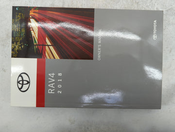 2018 Toyota Rav4 Owners Manual Book Guide P/N:OM42B69U 01999-42B69 OEM Used Auto Parts - Oemusedautoparts1.com