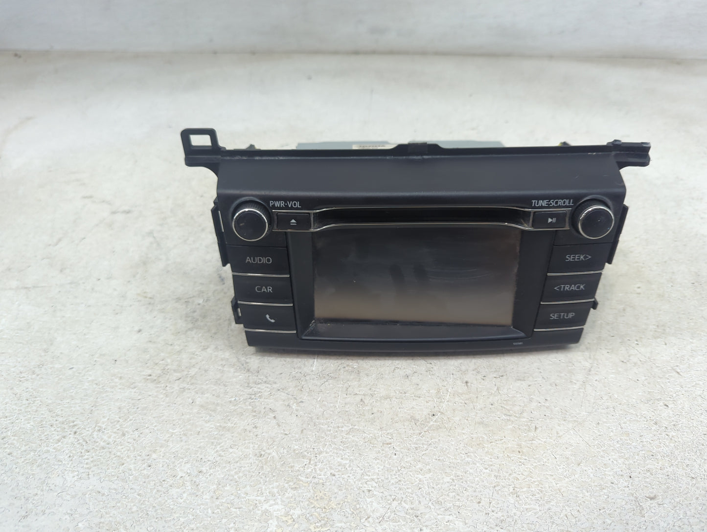 2016-2018 Toyota Rav4 Radio AM FM Cd Player Receiver Replacement P/N:86140-0R170 MQ809159 Fits Fits 2016 2017 2018 OEM Used 